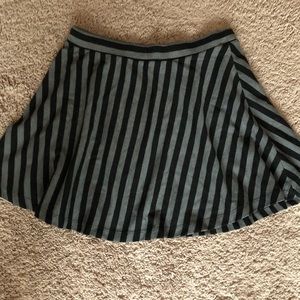 Grey and black skirt